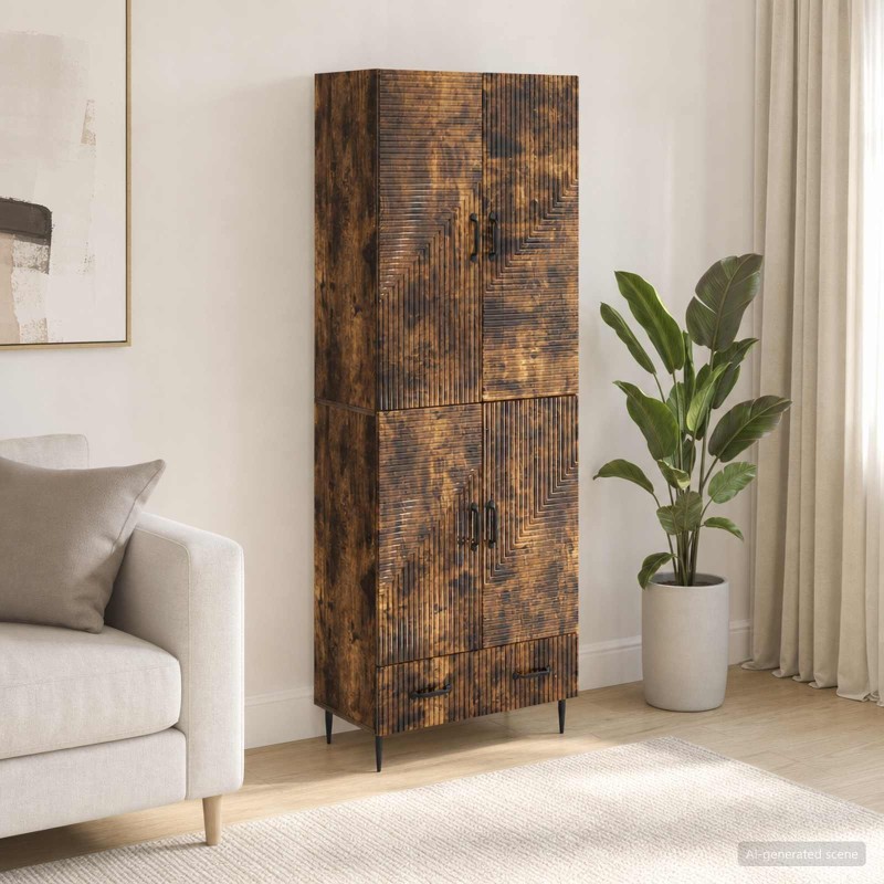 Ensemble de Meubles 2 pcs 66 x 34,5 x 95 cm Bois d'ingénierie 619652619652