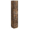 Ensemble de Meubles 2 pcs Chêne fumé 33 x 34,5 x 87 cm 619658619658