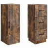 Ensemble de Meubles 2 pcs Chêne fumé 33 x 34,5 x 87 cm 619658619658