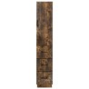 Ensemble de Meubles 2 pcs Chêne fumé 33 x 34,5 x 87 cm 619658619658