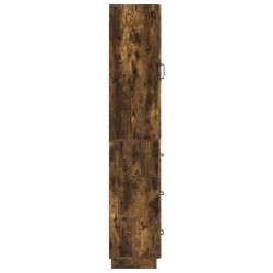 Ensemble de Meubles 2 pcs Chêne fumé 33 x 34,5 x 87 cm 619658619658