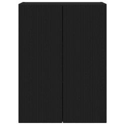 Meuble TV mural Noir 59,5 x 31 x 80 cm Bois d'ingénierie 619661619661