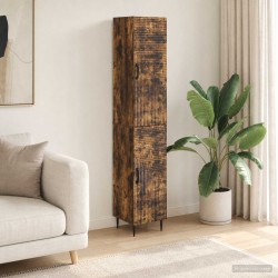 Ensemble de Meubles 2 pcs Chêne fumé 33 x 34,5 x 89,5 cm 619663619663
