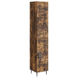 Ensemble de Meubles 2 pcs Chêne fumé 33 x 34,5 x 89,5 cm 619663619663