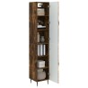 Ensemble de Meubles 2 pcs Chêne fumé 33 x 34,5 x 89,5 cm 619663619663