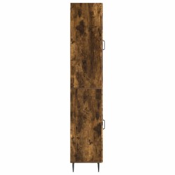 Ensemble de Meubles 2 pcs Chêne fumé 33 x 34,5 x 89,5 cm 619663619663