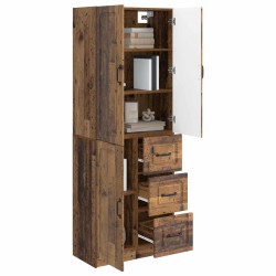 Ensemble de Meubles 2 pcs Bois ancien Bois d'ingénierie 619664619664
