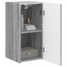 Meuble TV mural Montage mural 2 pcs Gris Sonoma 30 x 31 x 60 cm 619665619665