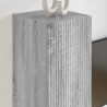 Meuble TV mural Montage mural 2 pcs Gris Sonoma 30 x 31 x 60 cm 619665619665