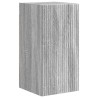 Meuble TV mural Montage mural 2 pcs Gris Sonoma 30 x 31 x 60 cm 619665619665