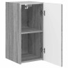 Meuble TV mural Montage mural 2 pcs Gris Sonoma 30 x 31 x 60 cm 619665619665