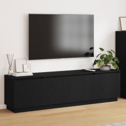 Meuble TV Chêne noir 180 x 38 x 49 cm Bois d'ingénierie 619666619666