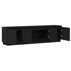 Meuble TV Chêne noir 180 x 38 x 49 cm Bois d'ingénierie 619666619666