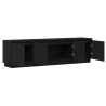 Meuble TV Chêne noir 180 x 38 x 49 cm Bois d'ingénierie 619666619666