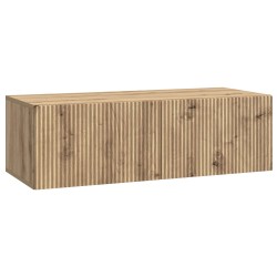 Meuble TV mural 98 x 41 x 30 cm Chêne artisanal 619667619667