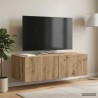 Meuble TV mural 98 x 41 x 30 cm Chêne artisanal 619667619667