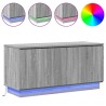 Meuble TV Gris Sonoma 100 x 38 x 49 cm Bois d'ingénierie 619668619668