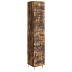 Ensemble de Meubles 2 pcs Chêne fumé 33 x 34,5 x 90 cm 619675619675