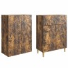 Ensemble de Meubles 2 pcs Bois d'ingénierie 619676619676