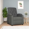 Fauteuil inclinable Gris foncé Tissu 619691619691