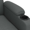 Fauteuil inclinable Gris foncé Tissu 619691619691