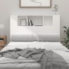 Armoire à tête de lit Blanc 120x18,5x102,5 cm 619692619692