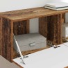 Meuble TV mural 2 pcs Bois Ancien 98 x 31 x 29,5 cm 619694619694