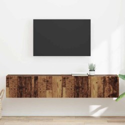 Meuble TV mural 2 pcs Bois Ancien 78,5 x 31 x 29,5 cm 619695619695