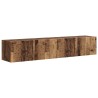 Meuble TV mural 2 pcs Bois Ancien 78,5 x 31 x 29,5 cm 619695619695
