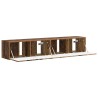 Meuble TV mural 2 pcs Bois Ancien 78,5 x 31 x 29,5 cm 619695619695