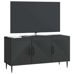 Meuble TV Noir 99 x 34,5 x 50 cm Bois d'ingénierie 619699619699