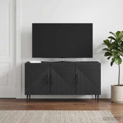 Meuble TV Noir 99 x 34,5 x 50 cm Bois d'ingénierie 619699619699