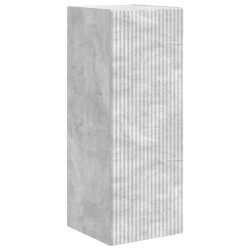 Meuble TV mural 2 pcs Béton 30 x 31 x 80 cm Bois d'ingénierie 619703619703