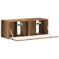 Meuble TV mural 2 pcs Bois Ancien 39 x 31 x 29,5 cm 619707619707