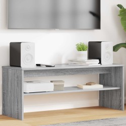 Meuble TV Gris Sonoma 100 x 35 x 40 cm Bois d'ingénierie 619708619708