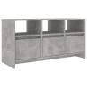 Meuble TV Gris béton 102x37,5x52,5 cm Bois d'ingénierie 619709619709