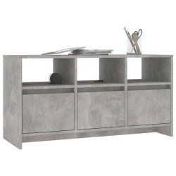 Meuble TV Gris béton 102x37,5x52,5 cm Bois d'ingénierie 619709619709