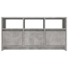Meuble TV Gris béton 102x37,5x52,5 cm Bois d'ingénierie 619709619709