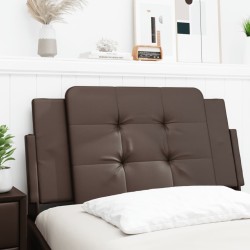 Coussin de tête de lit Zadar marron 100 cm similicuir 619712619712
