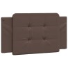 Coussin de tête de lit Zadar marron 100 cm similicuir 619712619712