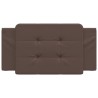 Coussin de tête de lit Zadar marron 100 cm similicuir 619712619712
