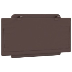 Coussin de tête de lit Zadar marron 100 cm similicuir 619712619712