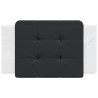Coussin de tête de lit Zadar noir et blanc 90 cm similicuir 619716619716