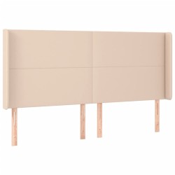 Tête de lit à LED Cappuccino 203x16x118/128 cm Similicuir 619722619722