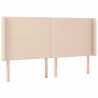 Tête de lit à LED Cappuccino 203x16x118/128 cm Similicuir 619722619722