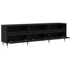 Meuble TV Chêne noir 150 x 30 x 45 cm Bois d'ingénierie 619724619724