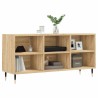 Meuble TV chêne sonoma 103,5x30x50 cm bois d'ingénierie 619725619725