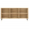 Meuble TV chêne sonoma 103,5x30x50 cm bois d'ingénierie 619725619725