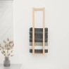 Porte-serviette 23x18x90 cm Bois de pin massif 619731619731