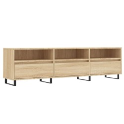Meuble TV chêne sonoma 150x30x44,5 cm bois d'ingénierie 619732619732